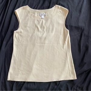 Ann Taylor LOFT Crème Sweater Vest